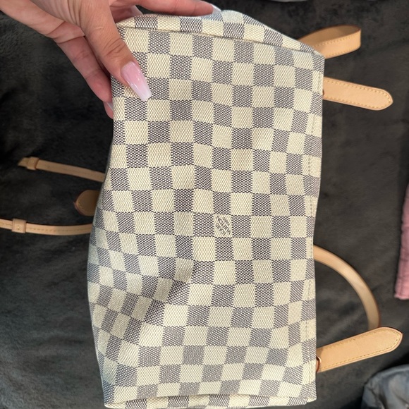 Authentic🥰Louis Vuitton Sperone Backpack Damier Azur Rose Ballerine - Picture 3 of 9